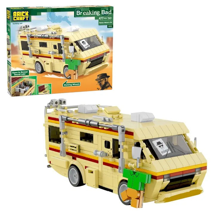 Breaking Bad Walter White's RV Building Set, 477 Pieces
