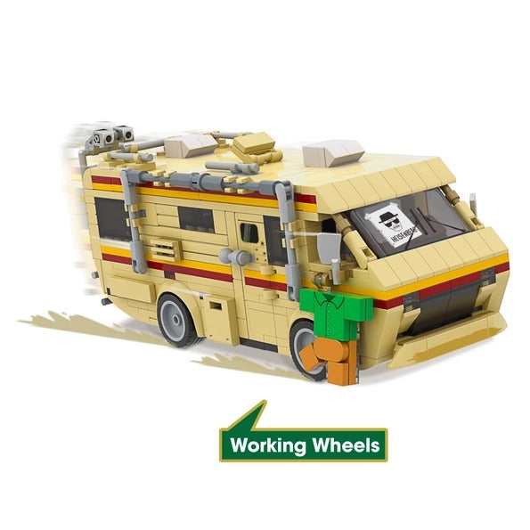 Breaking Bad Walter White's RV Building Set, 477 Pieces