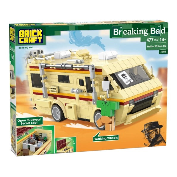 Breaking Bad Walter White's RV Building Set, 477 Pieces