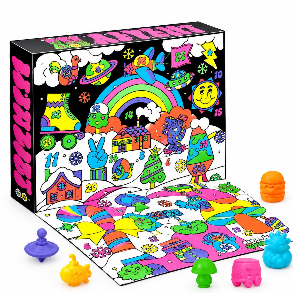 2026 Christmas Countdown Calendar & Surprise Toy Party