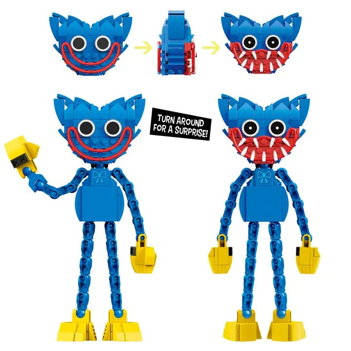 Poppy Playtime Huggy Wuggy Figure Building Set 240pc