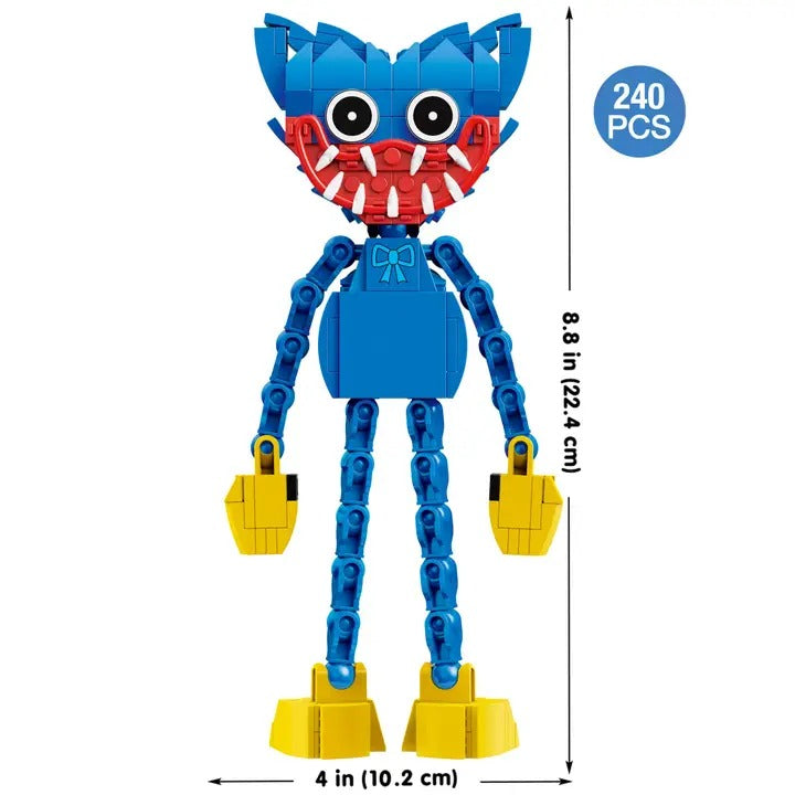 Poppy Playtime Huggy Wuggy Figure Building Set 240pc