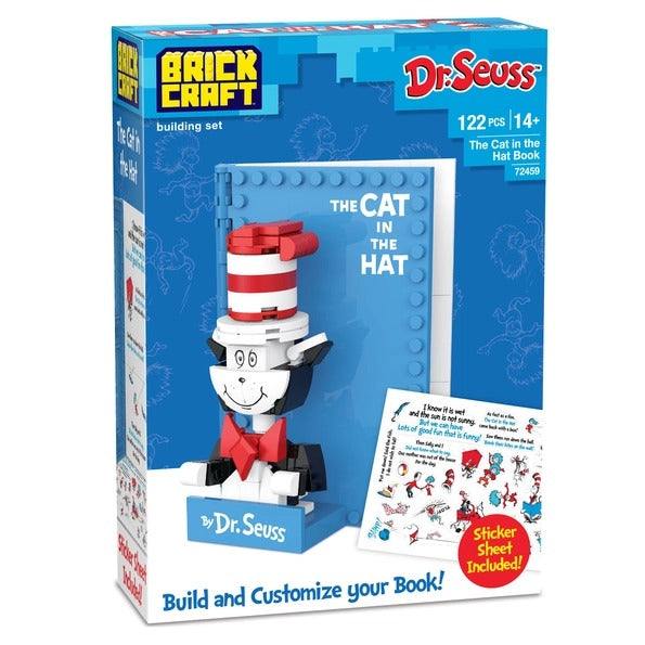 Cat in the Hat 3D Book Display Building Set 122pc