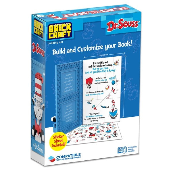 Cat in the Hat 3D Book Display Building Set 122pc