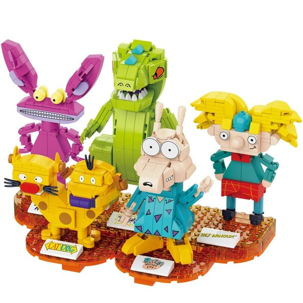 Nickelodeon 90s Icons Building Set, Retro TV 833pc