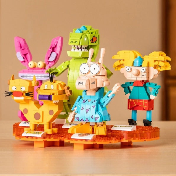 Nickelodeon 90s Icons Building Set, Retro TV 833pc