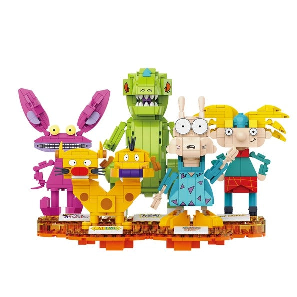 Nickelodeon 90s Icons Building Set, Retro TV 833pc