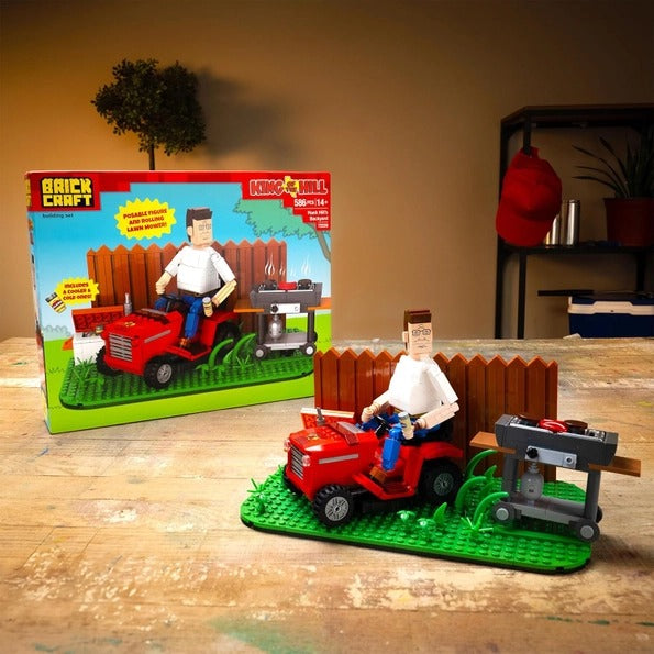King of the Hill Hank's Backyard Building Set 586pc