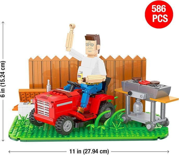 King of the Hill Hank's Backyard Building Set 586pc