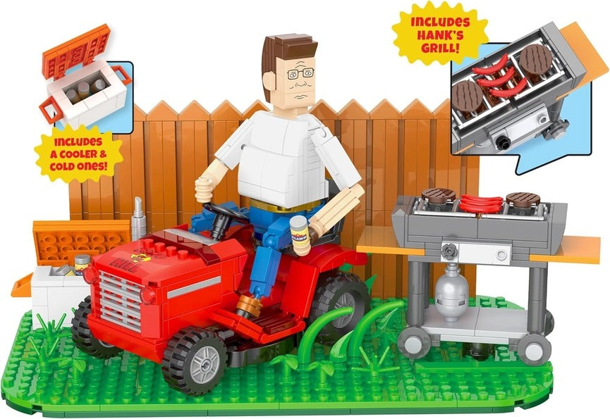 King of the Hill Hank's Backyard Building Set 586pc