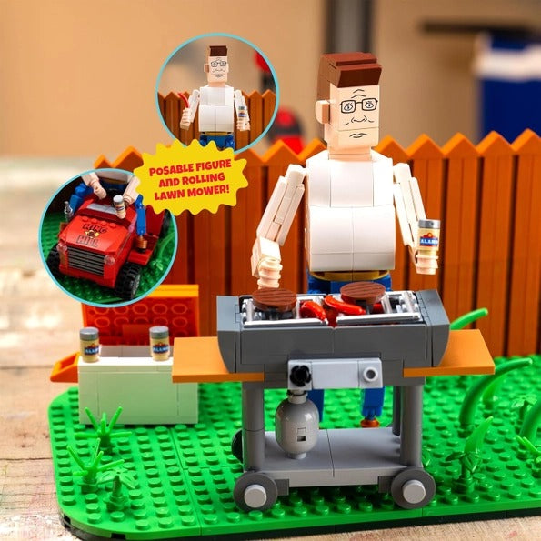 King of the Hill Hank's Backyard Building Set 586pc
