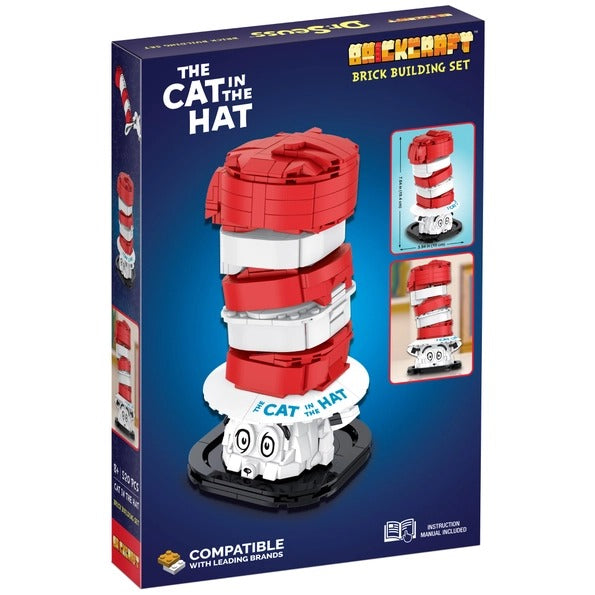 Cat in the Hat Dr. Seuss Bust Building Set 520pc