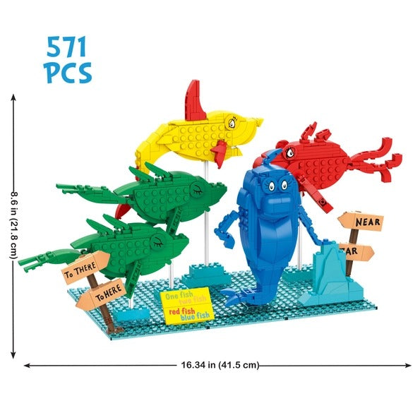 Dr. Seuss One Fish Two Fish Building Set 571pc