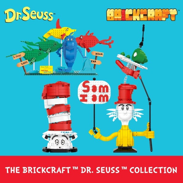 Dr. Seuss One Fish Two Fish Building Set 571pc