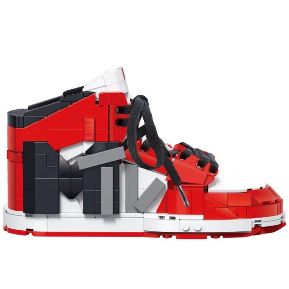MTV High Top Sneaker Building Set, 80s Decor 562pc