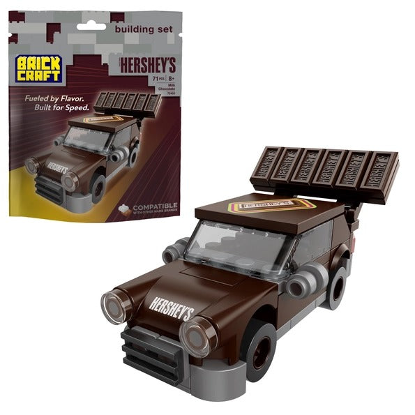 Hershey's Milk Chocolate Racer Car Building Set 71pc