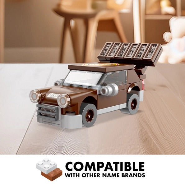 Hershey's Milk Chocolate Racer Car Building Set 71pc