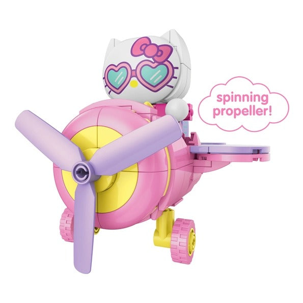 Hello Kitty Airplane Adventure Building Set 273pc