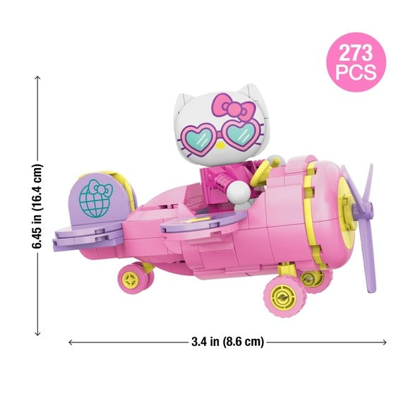 Hello Kitty Airplane Adventure Building Set 273pc