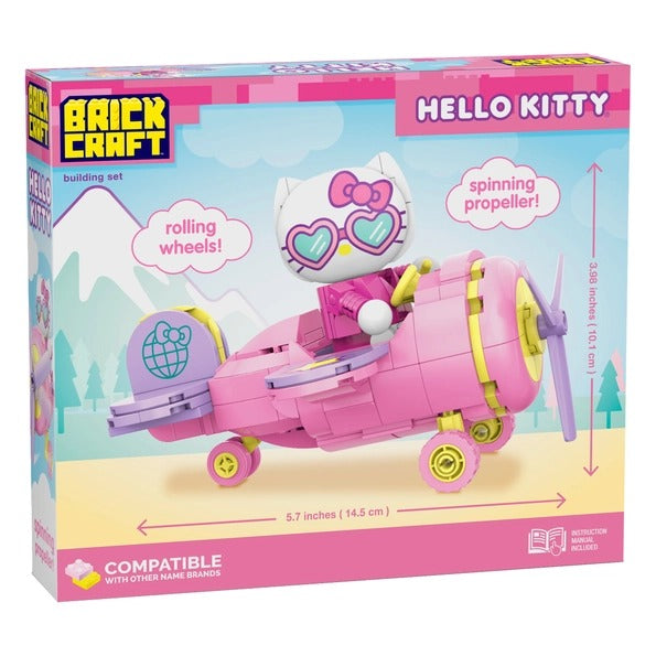 Hello Kitty Airplane Adventure Building Set 273pc