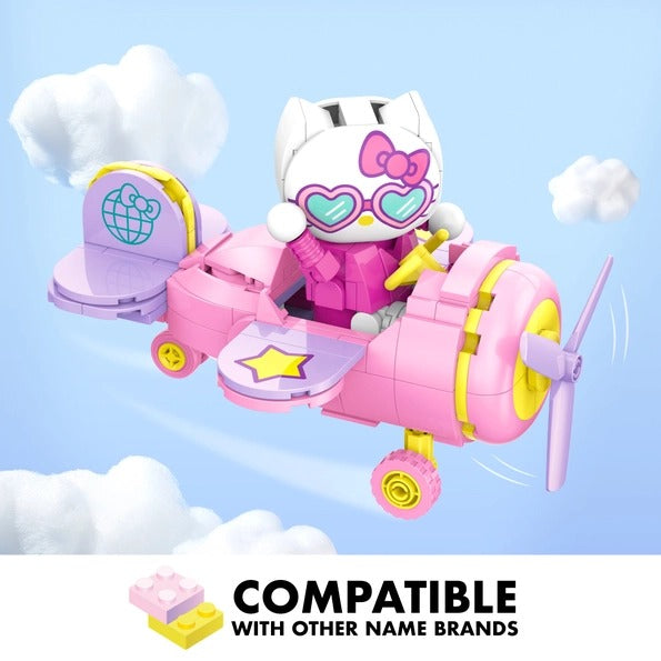 Hello Kitty Airplane Adventure Building Set 273pc