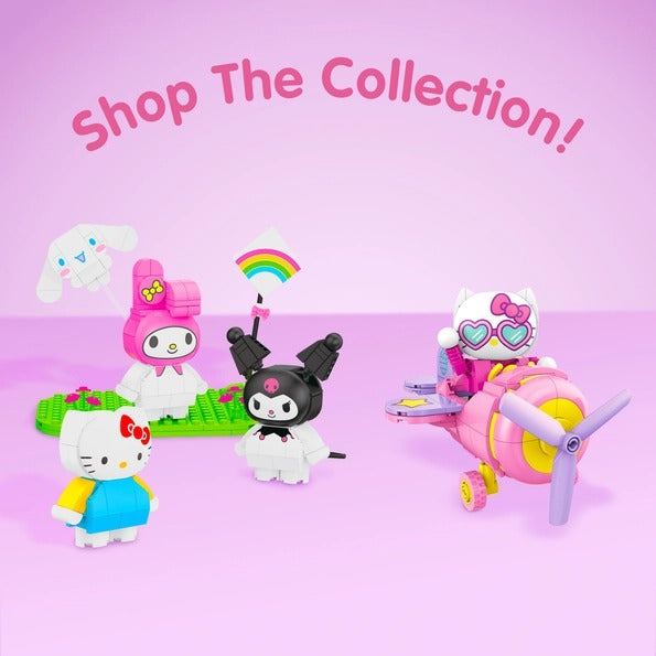 Hello Kitty Airplane Adventure Building Set 273pc