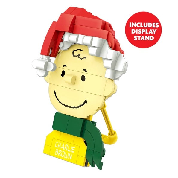 Peanuts Charlie Brown Holiday Ornament Building Set, 130 Pieces