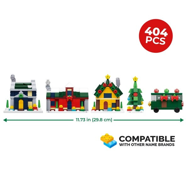 BrickCraft Winter Village Building Set