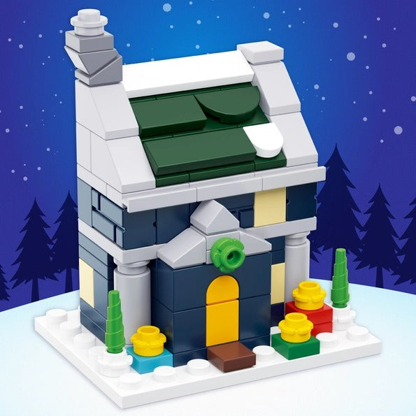 BrickCraft Winter Village Building Set