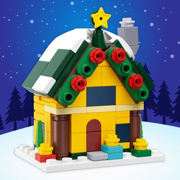 BrickCraft Winter Village Building Set