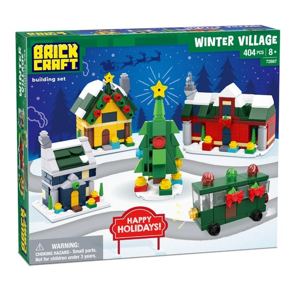 BrickCraft Winter Village Building Set