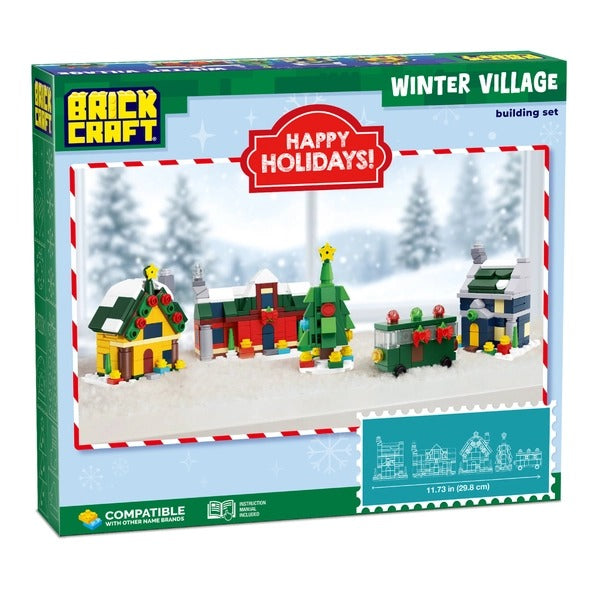 BrickCraft Winter Village Building Set