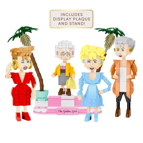 BrickCraft The Golden Girls Character Building Set – 734 Pieces