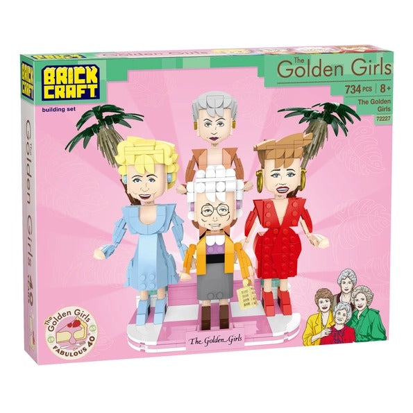 BrickCraft The Golden Girls Character Building Set – 734 Pieces