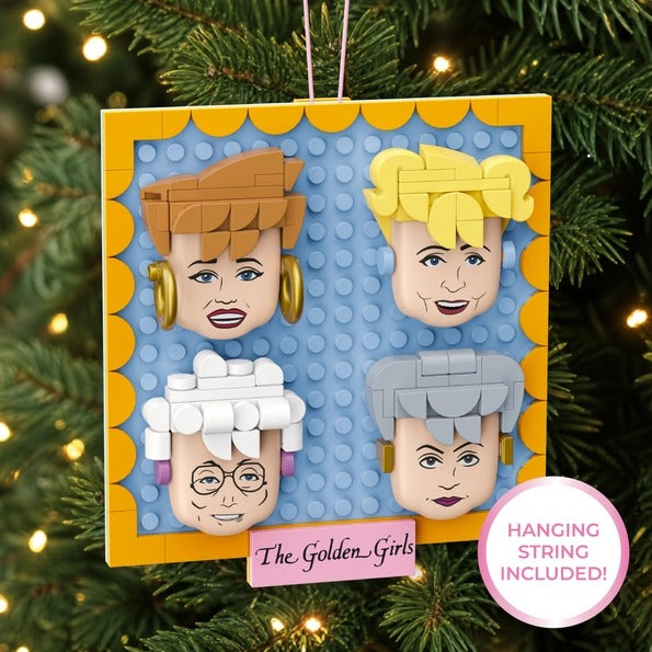BrickCraft The Golden Girls Hanging Decoration – 143 Pieces
