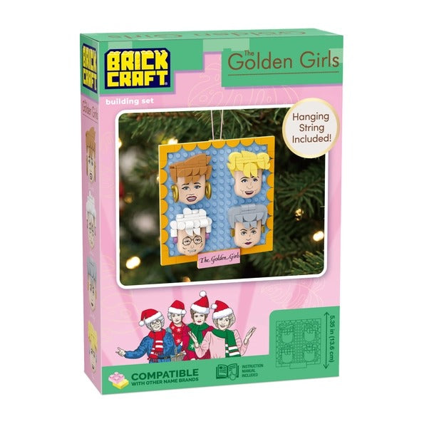 BrickCraft The Golden Girls Hanging Decoration – 143 Pieces