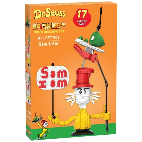 Dr. Seuss Green Eggs and Ham Sam-I-Am Building Set, 637 Pieces