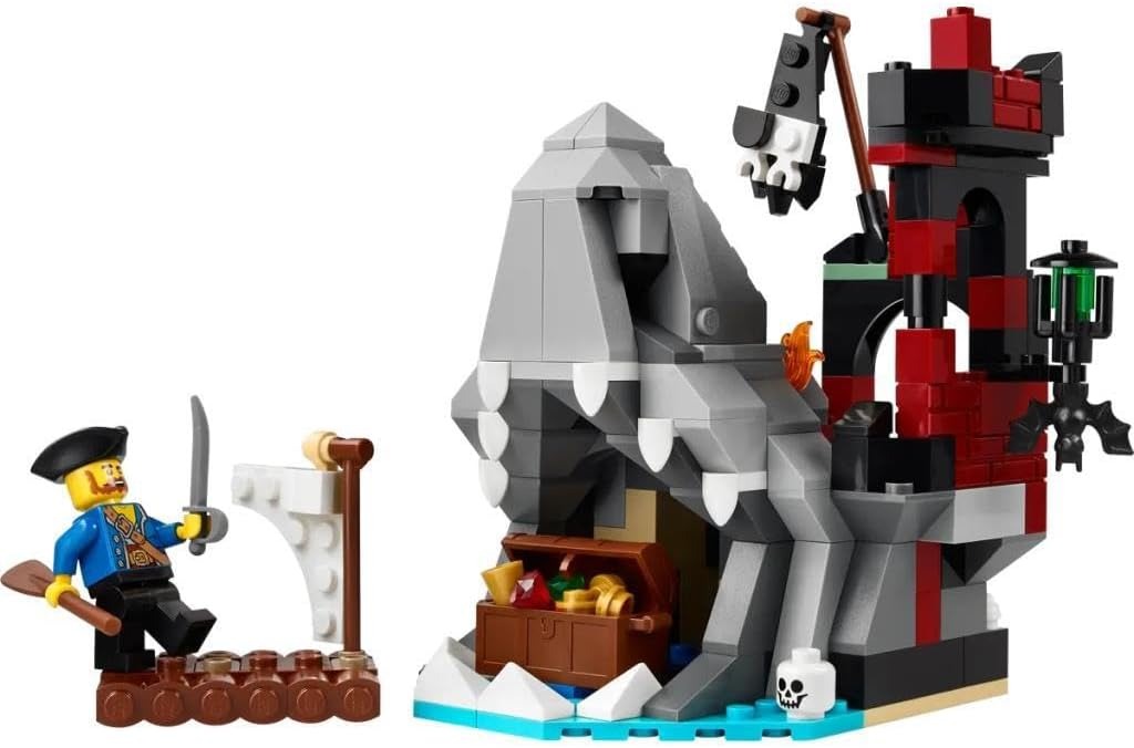 LEGO Scary Pirate Island GWP Building Set (40597, 214 pcs)