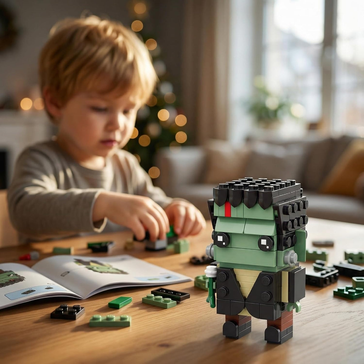 Halloween Horror Figure Building Set for Adults – LEGO-Compatible