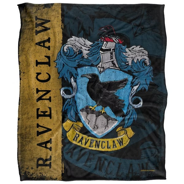 Harry Potter Ravenclaw House Crest Silky Touch Throw Blanket – 50" x 60"