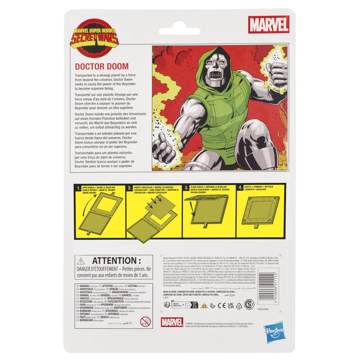 Marvel Legends Secret Wars Doctor Doom 6-Inch Action Figure