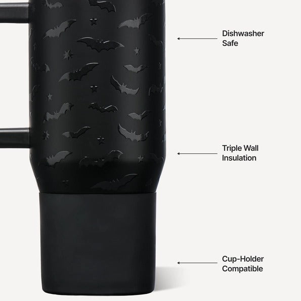 Midnight Bats HydroJug 20 oz Traveler Coffee Mug