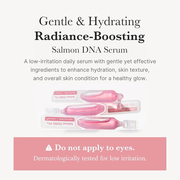 Medicube Salmon DNA PDRN Pink One Day Serum | 99% Salmon DNA