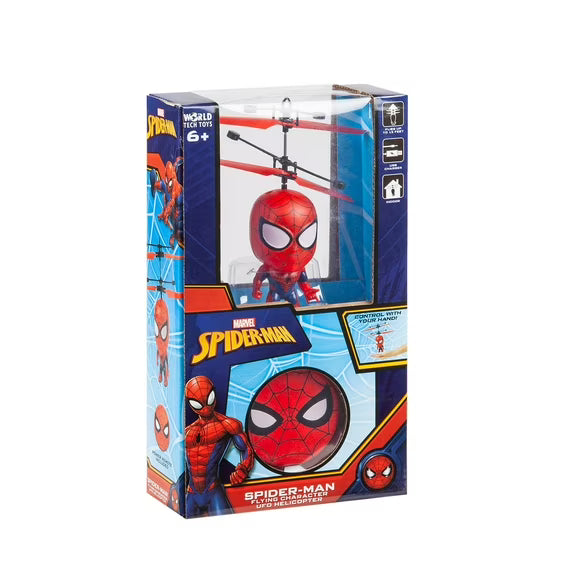 Marvel 3.5 Inch Spider-Man Flying Figure IR Helicopter