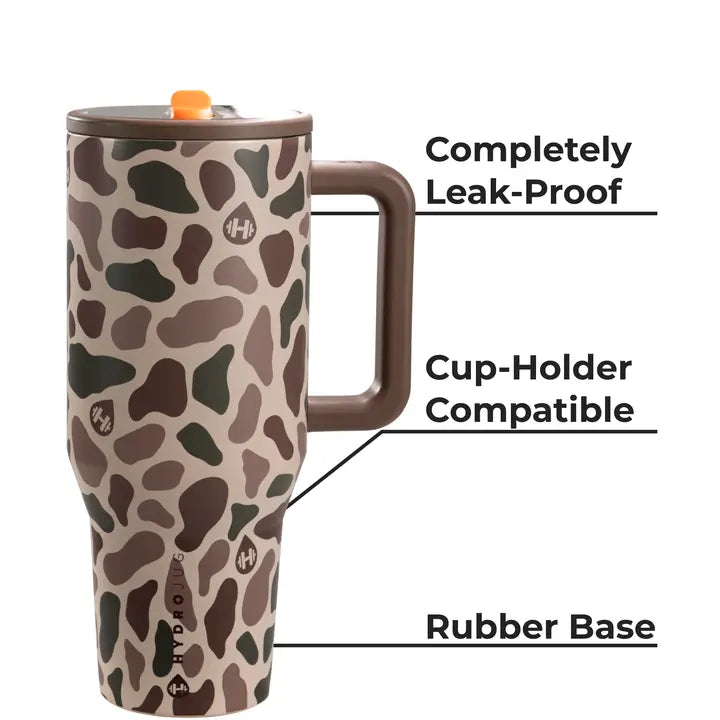 Duck Camo HydroJug 40 oz Traveler Tumbler
