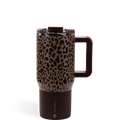 Brown Leopard HydroJug 20 oz Traveler Coffee Mug