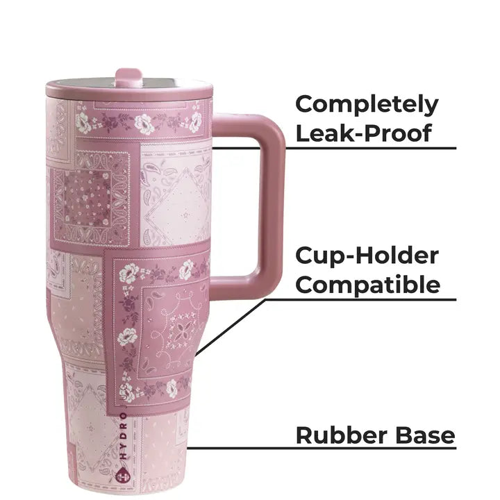 Bandana HydroJug 32 oz Traveler Tumbler