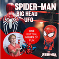 Marvel 3.5 Inch Spider-Man Flying Figure IR Helicopter