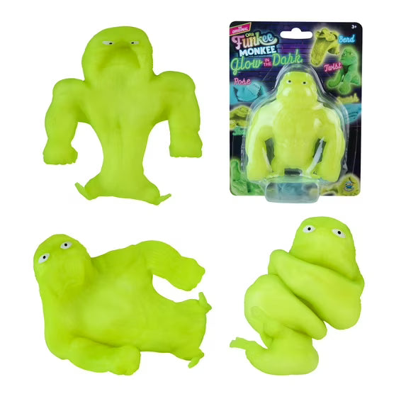 ORB Mega GLOW IN THE DARK Funkee Monkee 3 Pack