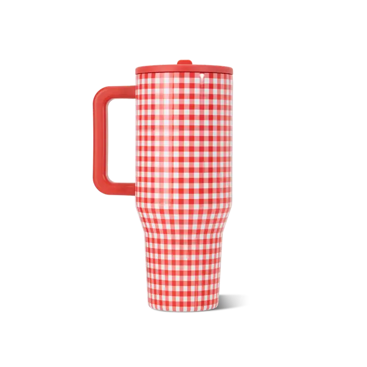 Summer Picnic HydroJug 40 oz Traveler Tumbler